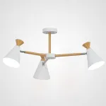 Люстра на штанге OLA D60,5 White от ImperiumLoft