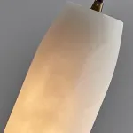 Подвесной светильник удлиненной формы из мрамора ERFURT MARBLE