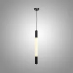Серия светодиодных подвесных светильников в виде мраморных стержней MARBLE RACK H60 Black