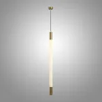 Серия светодиодных подвесных светильников в виде мраморных стержней MARBLE RACK H100 Brass