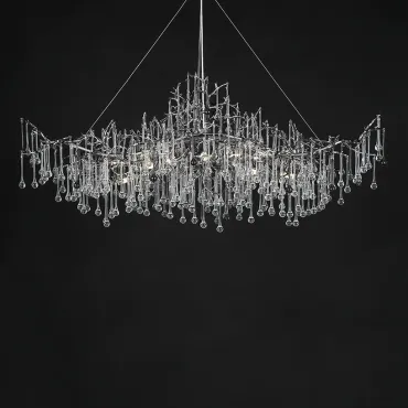 Люстра WATERDROPS WIDE D135 Chrome
