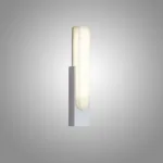 Светодиодный настенный светильник с имитацией мрамора MIRCA White от ImperiumLoft