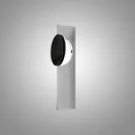 Серия интерьерных настенных светильников, создающих оригинальные световые эффекты за счет поворотного рассеивателя FRIPPE A Silver