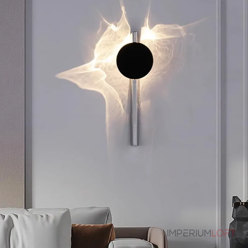 Серия интерьерных настенных светильников, создающих оригинальные световые эффекты за счет поворотного рассеивателя FRIPPE C Silver Серия интерьерных настенных светильников, создающих оригинальные световые эффекты за счет поворотного рассеивателя FRIPPE C Silver