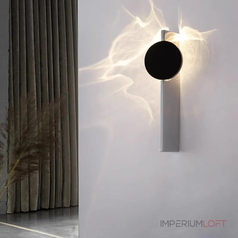 Серия интерьерных настенных светильников, создающих оригинальные световые эффекты за счет поворотного рассеивателя FRIPPE C Silver Серия интерьерных настенных светильников, создающих оригинальные световые эффекты за счет поворотного рассеивателя FRIPPE C Silver