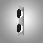 Серия интерьерных настенных светильников, создающих оригинальные световые эффекты за счет поворотного рассеивателя FRIPPE C Silver