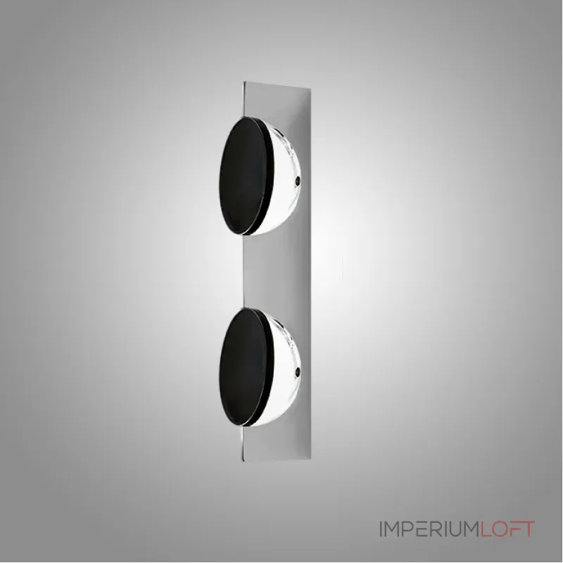 Серия интерьерных настенных светильников, создающих оригинальные световые эффекты за счет поворотного рассеивателя FRIPPE C Silver Серия интерьерных настенных светильников, создающих оригинальные световые эффекты за счет поворотного рассеивателя FRIPPE C Silver