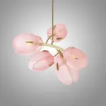 Люстра на штанге LELLE Pink