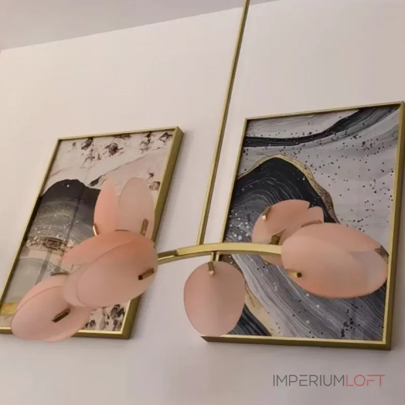 Люстра на штанге LELLE Pink Люстра на штанге LELLE Pink