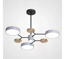 Люстра на штанге MEADE 4 lamps Grey