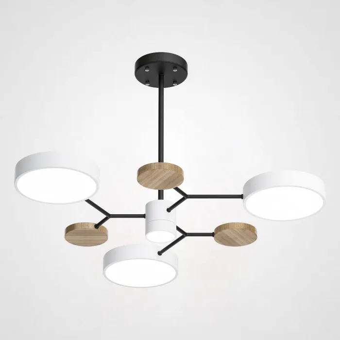 Люстра на штанге MEADE 4 lamps White от ImperiumLoft