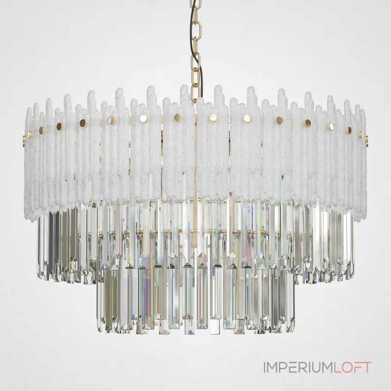 Люстра Murano Glass ICE Chandelier D100 от ImperiumLoft