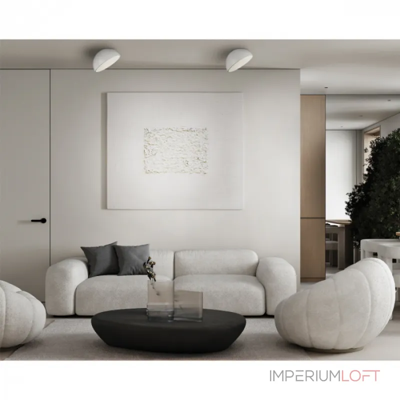 Потолочный светильник Сонекс MITRA LED 7657/11L LED 11Вт 4000K D200 IP20 PLUTO WHITE от ImperiumLoft