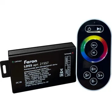 Контроллер для светодиодной ленты с П/У Feron LD5512, 24 Вт 21557