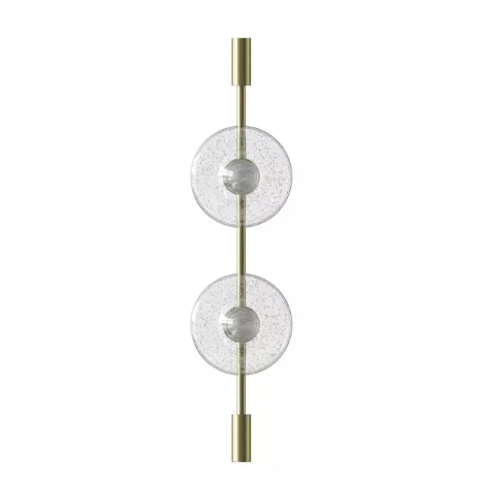 Бра Two Disks Brass от ImperiumLoft