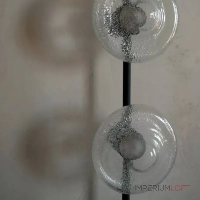 Бра Two Disks Black