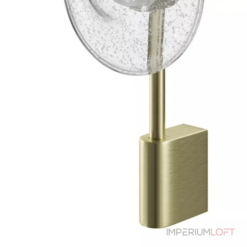 Бра Two Disks Brass