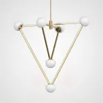 Подвесной светильник DUCHESS L6 Brass от ImperiumLoft