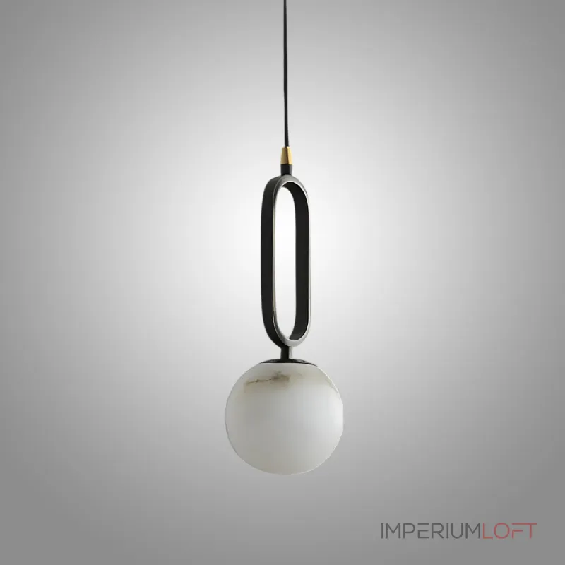 Серия подвесных светильников из черненой латуни с шарообразным мраморным плафоном VITAL MARBLE D12 от ImperiumLoft Серия подвесных светильников из черненой латуни с шарообразным мраморным плафоном VITAL MARBLE D12 от ImperiumLoft