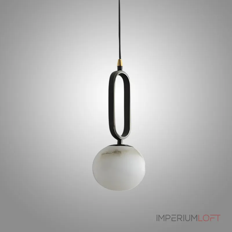 Серия подвесных светильников из черненой латуни с шарообразным мраморным плафоном VITAL MARBLE D15 от ImperiumLoft Серия подвесных светильников из черненой латуни с шарообразным мраморным плафоном VITAL MARBLE D15 от ImperiumLoft