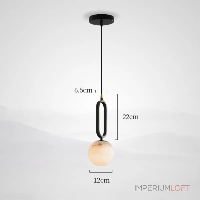 Серия подвесных светильников из черненой латуни с шарообразным мраморным плафоном VITAL MARBLE D12 от ImperiumLoft Серия подвесных светильников из черненой латуни с шарообразным мраморным плафоном VITAL MARBLE D12 от ImperiumLoft