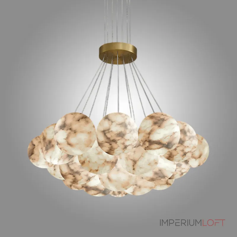 Подвесная люстра LILLIS BALL MARBLE B D75 L19 Marble Подвесная люстра LILLIS BALL MARBLE B D75 L19 Marble