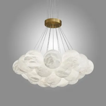 Подвесная люстра LILLIS BALL MARBLE B D75 L19 Cloud Marble