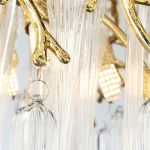 Подвесная люстра DEWDROPS D76 Gold
