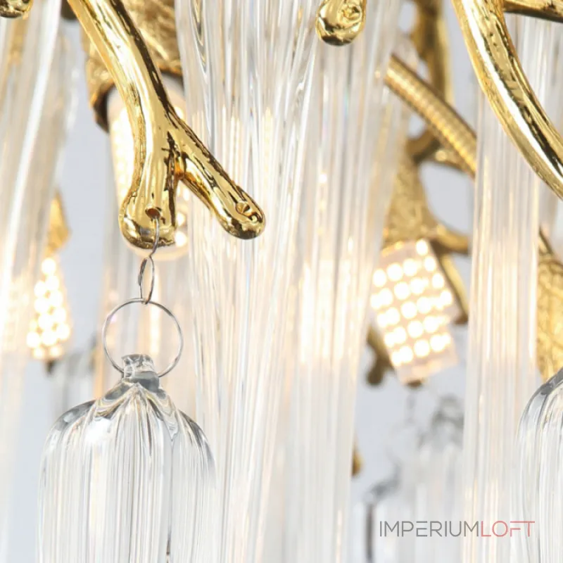 Подвесная люстра DEWDROPS D60 Gold