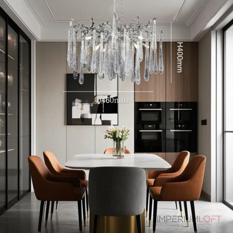 Подвесная люстра DEWDROPS D60 Gold