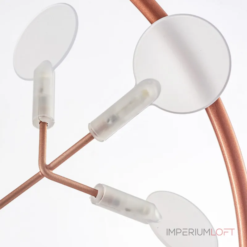 Светодиодная люстра на кольцевом каркасе LEAVES R D125 с подсветкой от ImperiumLoft Светодиодная люстра на кольцевом каркасе LEAVES R D125 с подсветкой от ImperiumLoft