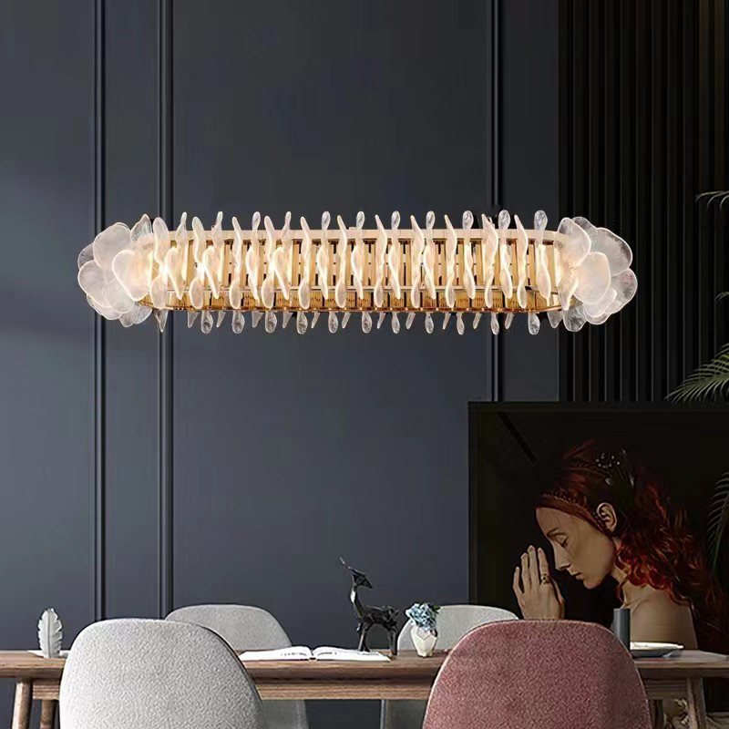 Реечный светильник с рассеивателями в виде стилизованных цветочных лепестков с LED подсветкой PETALS LONG от ImperiumLoft Реечный светильник с рассеивателями в виде стилизованных цветочных лепестков с LED подсветкой PETALS LONG от ImperiumLoft