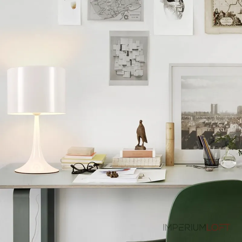 Настольная лампа Spun Light T D30 White