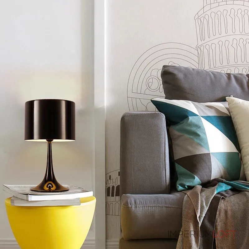 Настольная лампа Spun Light T D30 White