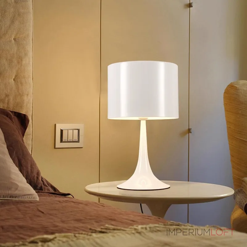 Настольная лампа Spun Light T D30 White