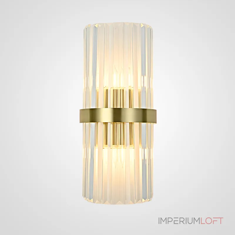 Бра Odeon Clear Glass Gold metal Wall Lamp от ImperiumLoft Бра Odeon Clear Glass Gold metal Wall Lamp от ImperiumLoft
