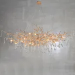 Подвесная люстра ROSE L125 Transparent