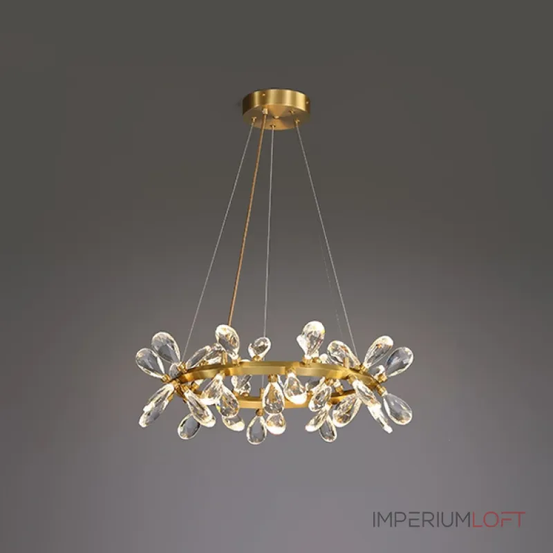 Серия кольцевых светодиодных люстр с рассеивателями из хрустальных кристаллов GLORIOLE RING B D40 от ImperiumLoft Серия кольцевых светодиодных люстр с рассеивателями из хрустальных кристаллов GLORIOLE RING B D40 от ImperiumLoft