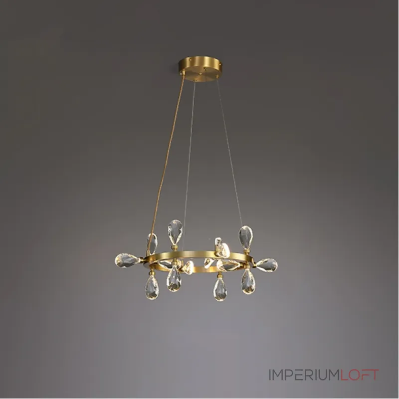 Серия кольцевых светодиодных люстр с рассеивателями из хрустальных кристаллов GLORIOLE RING A D55 от ImperiumLoft Серия кольцевых светодиодных люстр с рассеивателями из хрустальных кристаллов GLORIOLE RING A D55 от ImperiumLoft