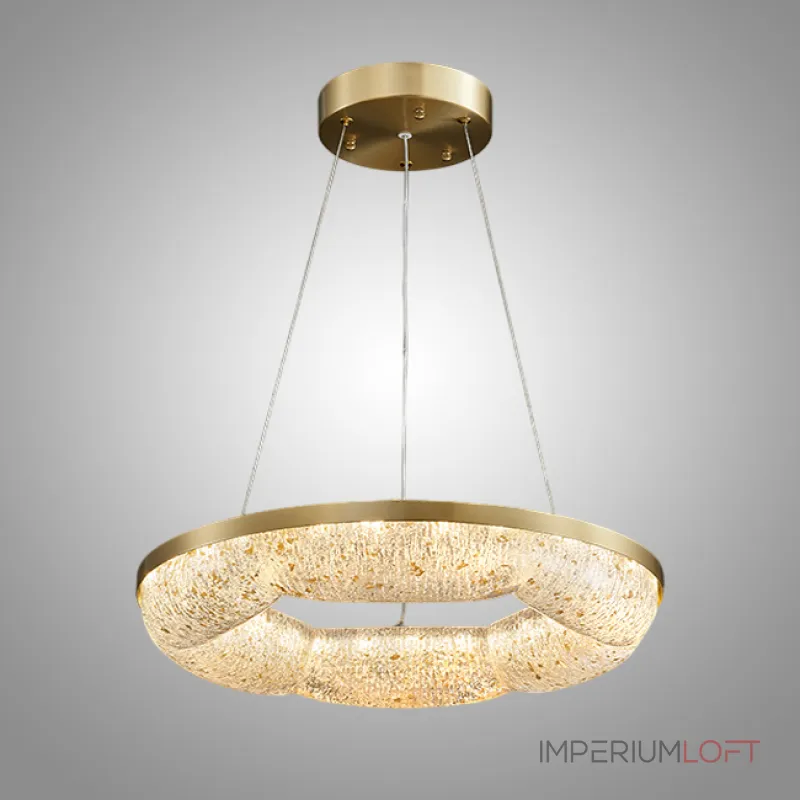 Серия светодиодных кольцевых люстр с волнистым полупрозрачным корпусом с эффектом льда NELIUS WAVY B D50 Серия светодиодных кольцевых люстр с волнистым полупрозрачным корпусом с эффектом льда NELIUS WAVY B D50