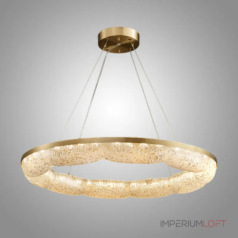 Серия светодиодных кольцевых люстр с волнистым полупрозрачным корпусом с эффектом льда NELIUS WAVY B D80 Серия светодиодных кольцевых люстр с волнистым полупрозрачным корпусом с эффектом льда NELIUS WAVY B D80