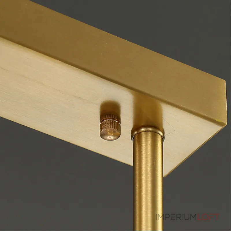 Серия светодиодных люстр с рядным расположением источников света в виде хрустальных кристаллов GLORIOLE UP DOWN LINE  A L100 от ImperiumLoft