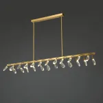 Серия светодиодных люстр с рядным расположением источников света в виде хрустальных кристаллов GLORIOLE UP DOWN LINE B L120 от ImperiumLoft Серия светодиодных люстр с рядным расположением источников света в виде хрустальных кристаллов GLORIOLE UP DOWN LINE B L120 от ImperiumLoft