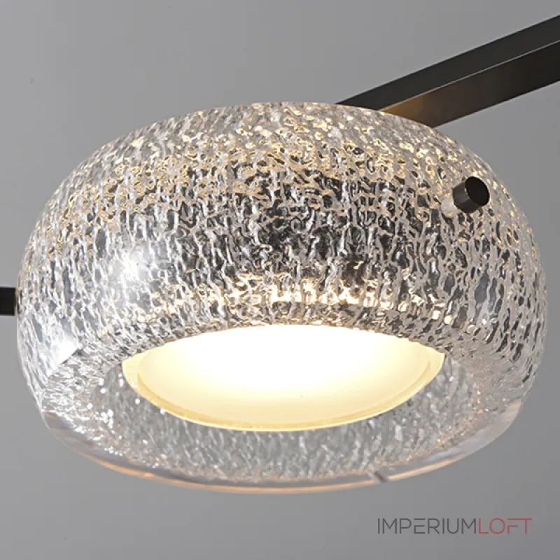 Серия светодиодных реечных люстр с прозрачными фактурными плафонами и двунаправленным светом EILERT LONG L126 от ImperiumLoft Серия светодиодных реечных люстр с прозрачными фактурными плафонами и двунаправленным светом EILERT LONG L126 от ImperiumLoft