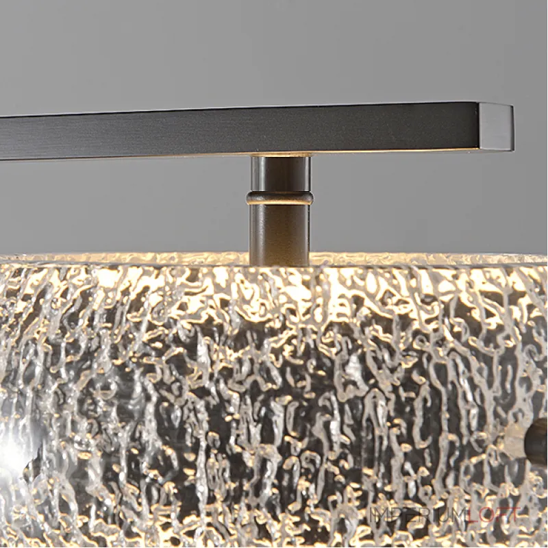 Серия светодиодных реечных люстр с прозрачными фактурными плафонами и двунаправленным светом EILERT LONG L126 от ImperiumLoft Серия светодиодных реечных люстр с прозрачными фактурными плафонами и двунаправленным светом EILERT LONG L126 от ImperiumLoft