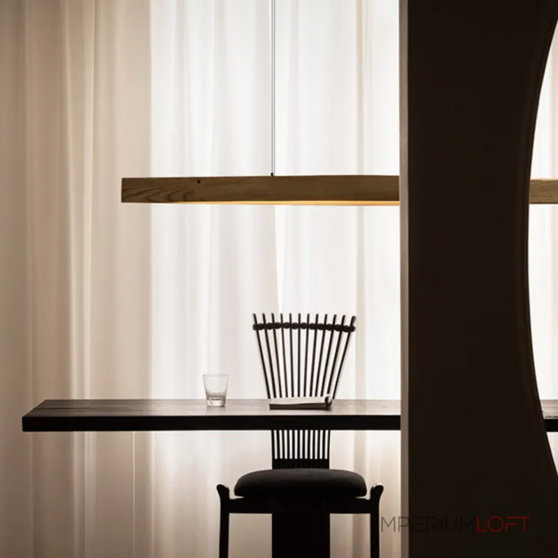 Серия реечных светильников в виде двух плавно соединенных концами планок из высококачественной древесины с LED свечением по внутренней поверхности ANGE LONG Dark Brown от ImperiumLoft Серия реечных светильников в виде двух плавно соединенных концами планок из высококачественной древесины с LED свечением по внутренней поверхности ANGE LONG Dark Brown от ImperiumLoft