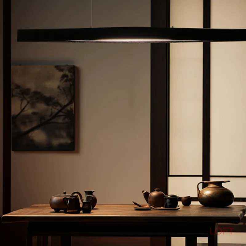 Серия реечных светильников в виде двух плавно соединенных концами планок из высококачественной древесины с LED свечением по внутренней поверхности ANGE LONG Dark Brown от ImperiumLoft Серия реечных светильников в виде двух плавно соединенных концами планок из высококачественной древесины с LED свечением по внутренней поверхности ANGE LONG Dark Brown от ImperiumLoft