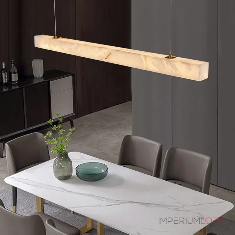 Реечный светодиодный светильник квадратного сечения из мрамора GREG L120 от ImperiumLoft Реечный светодиодный светильник квадратного сечения из мрамора GREG L120 от ImperiumLoft