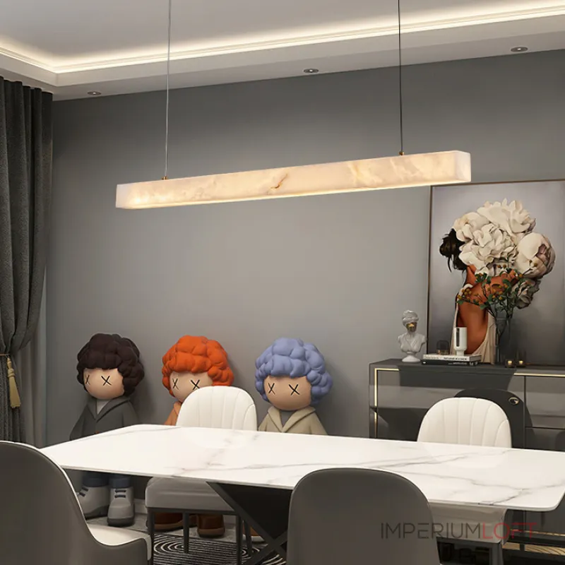 Реечный светодиодный светильник квадратного сечения из мрамора GREG L120 от ImperiumLoft Реечный светодиодный светильник квадратного сечения из мрамора GREG L120 от ImperiumLoft