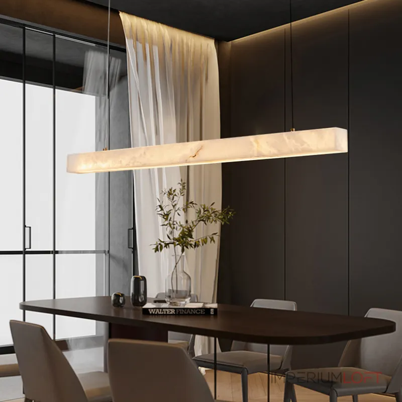 Реечный светодиодный светильник квадратного сечения из мрамора GREG L120 от ImperiumLoft Реечный светодиодный светильник квадратного сечения из мрамора GREG L120 от ImperiumLoft